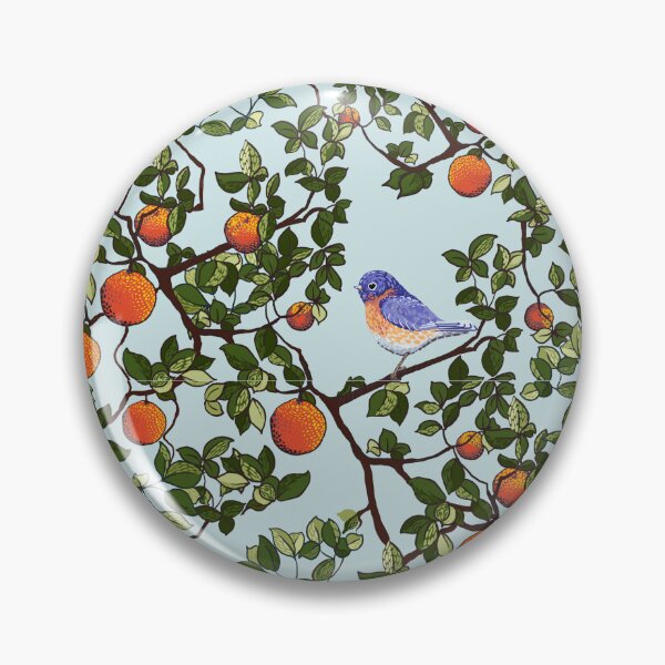 Item preview, Bird in an orange tree designed and sold by frabbita.
