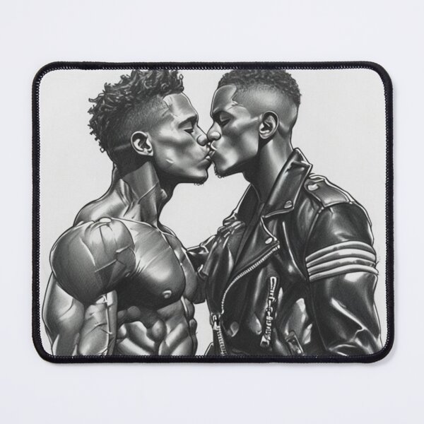Item preview, From Uganda With Love. Gay Leather Biker Series Africa Pride Graphic Design designed and sold by ItsAKinkThing.