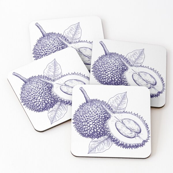 Item preview, Epic Durian Fruit Line Art designed and sold by DurianDesignsS.