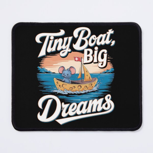 Item preview, Tiny boat, big dreams - Dream big designed and sold by JansenGS.