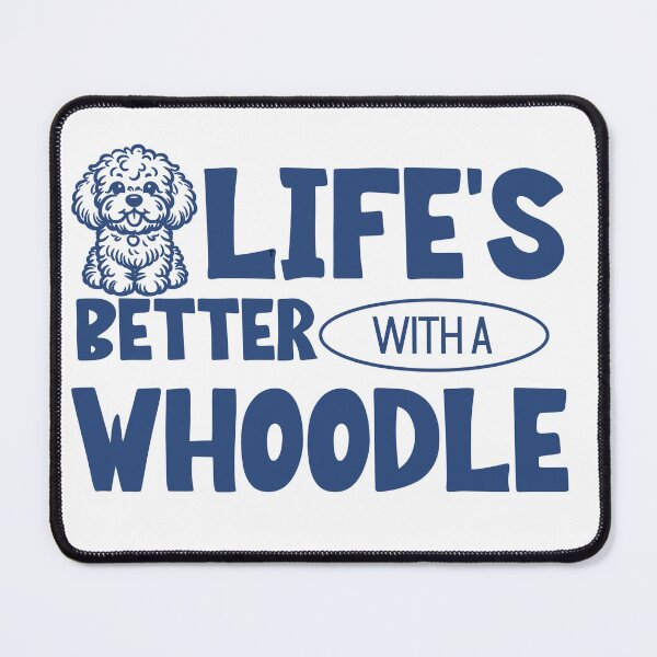 Item preview, Life's Better With a Whoodle Gift Idea For Dog Lover designed and sold by HosvPrint .s.