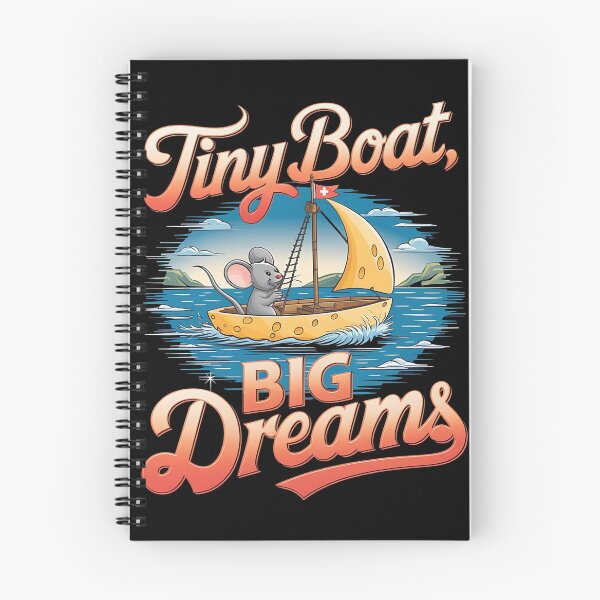 Item preview, Tiny boat, big dreams - Dream big designed and sold by JansenGS.