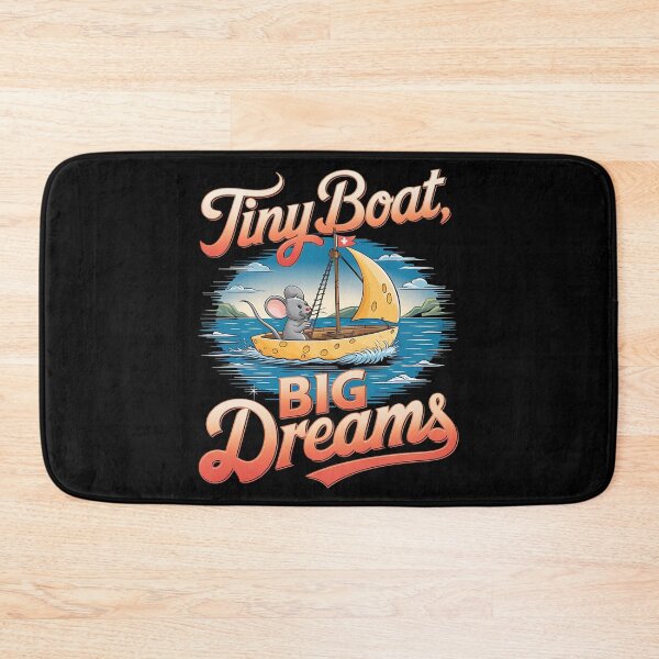 Item preview, Tiny boat, big dreams - Dream big designed and sold by JansenGS.