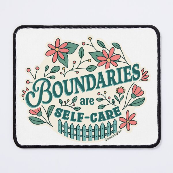 Item preview, Boundaries are Self Care designed and sold by scrambledpegs.