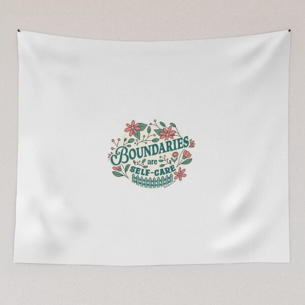 Item preview, Boundaries are Self Care designed and sold by scrambledpegs.