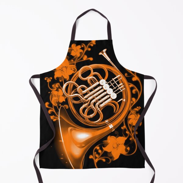 Item preview, Orange French Horn Fantasy designed and sold by Exodoi.