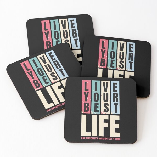 Item preview, Live Your Best Life - Inspirational Quotes designed and sold by BobbyTee Merch.