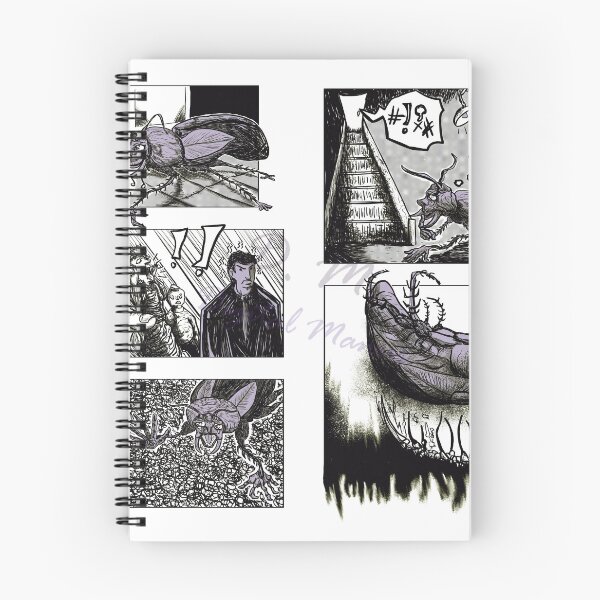 Item preview, Comic Panels: Gregor Samsa's death designed and sold by DMDigitalManus.