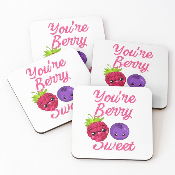 Item preview, You're Berry Sweet: Adorable Kawaii Berry designed and sold by Shabby Script Archive | Digital Designer .