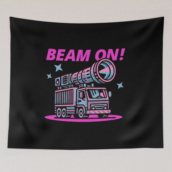 Item preview, beam on design for visual artists and vj's loving beamers designed and sold by shirttruck.