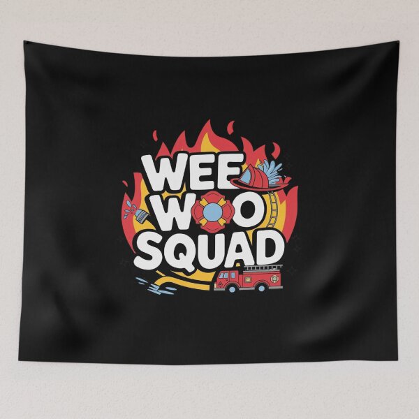 Item preview, Wee Woo Squad designed and sold by Mateusz Majcherek.