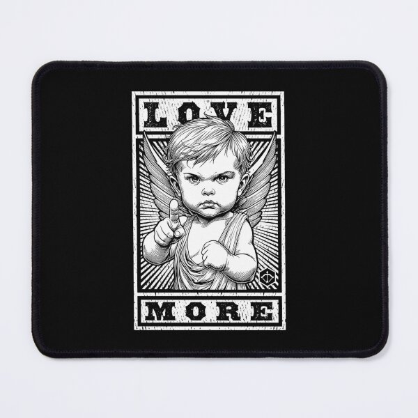 Item preview, Funny Valentine's Day Cupid Propaganda Love More Cherub designed and sold by GrandeDuc.