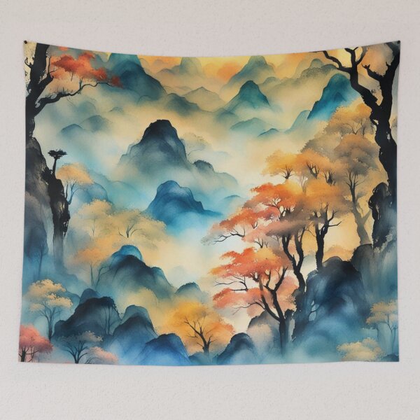 Item preview, Autumn Mist designed and sold by SpunkySpaniel.