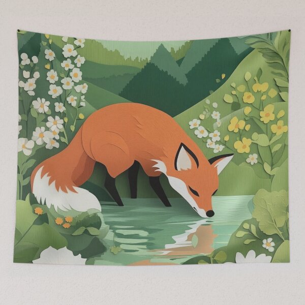 Item preview, Fox Paper Art designed and sold by HardysHouse.