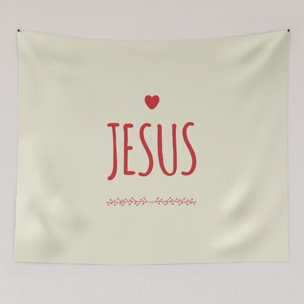 Item preview, Jesus, Christian Typography Design designed and sold by Our Bible Journey.