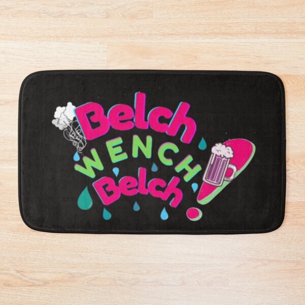 Item preview, Belch Wench Bench, a cheeky digital design designed and sold by Art With Impact – Statement Art & Apparel for Deep Thinkers.