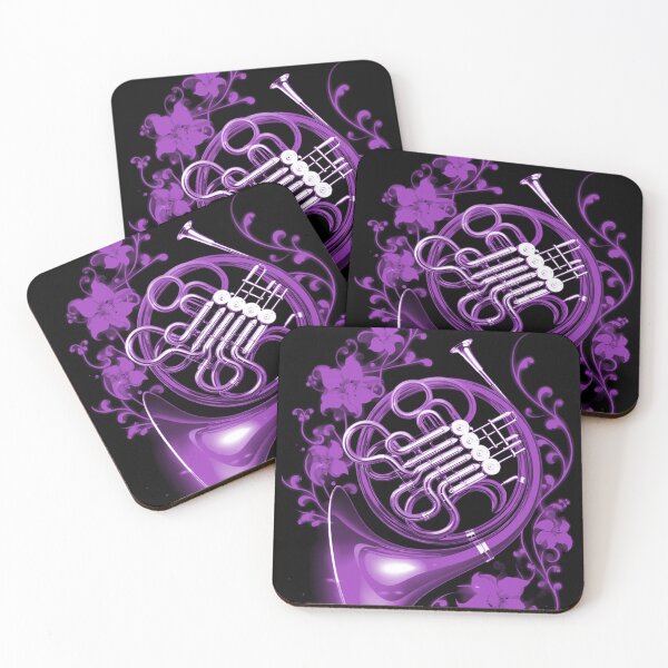 Item preview, Purple French Horn Fantasy designed and sold by Exodoi.