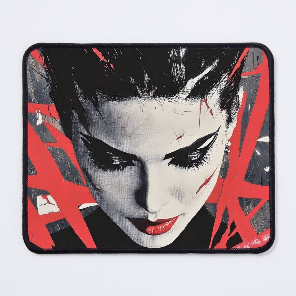 Item preview, Fierce. Female design in red and black. designed and sold by Shoot-The-Moon.
