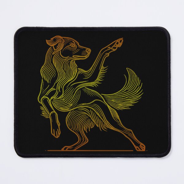 Item preview, The Graceful Wolf in Motion designed and sold by Sadia Jannat.