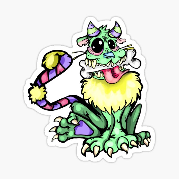 Zombie Dog Sticker