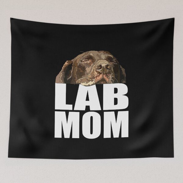 Item preview, Chocolate Lab Mom designed and sold by Just-Arts-4U.