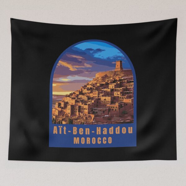 Item preview, Ait Ben Haddou Morocco Travel designed and sold by TomFrontierArt.