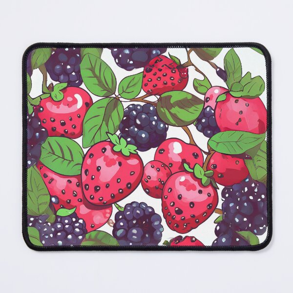 Item preview, Cute Manga Super Juicy Japanese Style Fruits Berries designed and sold by stxaris.