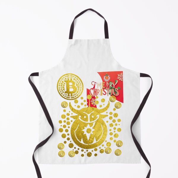 Item preview, Bullish Merry Christmas designed and sold by RoseAIArtRhythm.