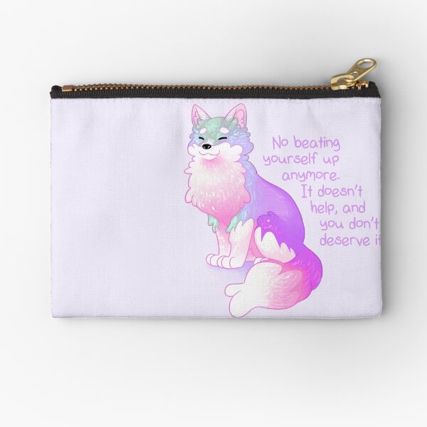 Item preview, "No Beating Yourself Up Anymore" Pastel Rainbow Doggo designed and sold by thelatestkate.