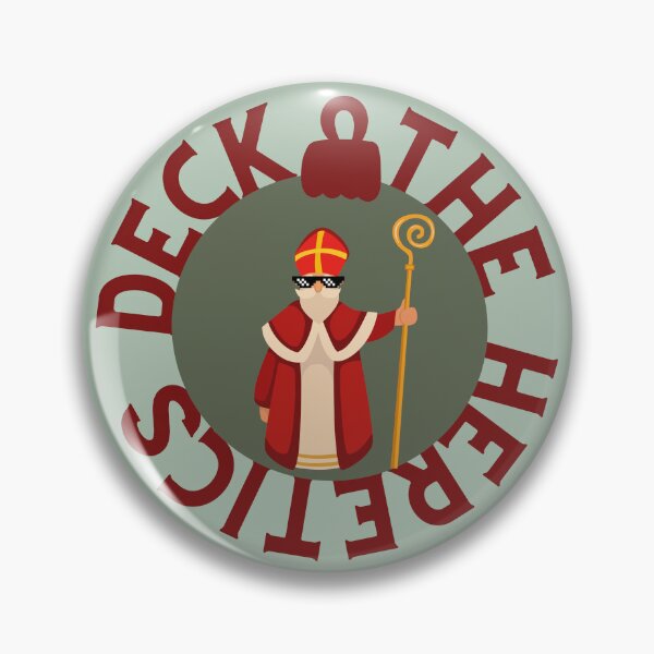 Artikelvorschau, Der heilige Nikolaus deckt die Ketzer zu entworfen und verkauft von PurpleLinenCo.