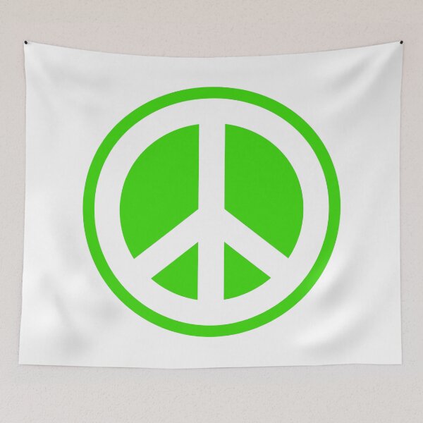Item preview, Peace Sign White designed and sold by Inspirationmotivation.