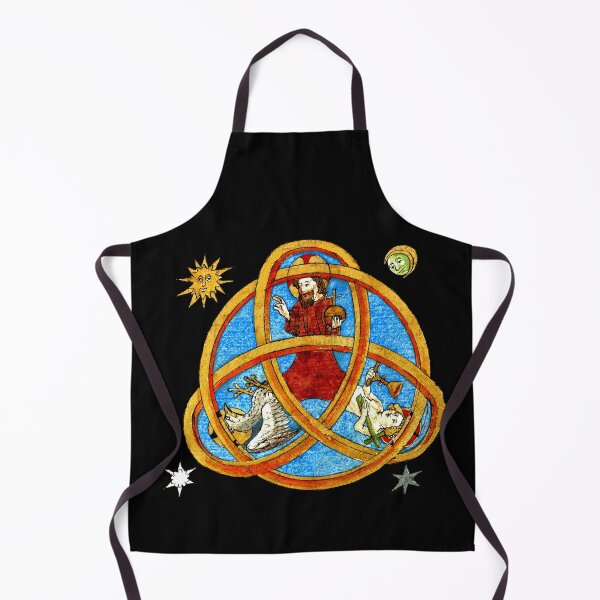 Item preview, Medieval Manuscript Trinity God, Jesus Christ and The Holy Spirit designed and sold by Pixelchicken.