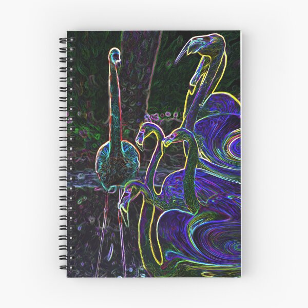Item preview, Neon Flamingos designed and sold by Wayne King.