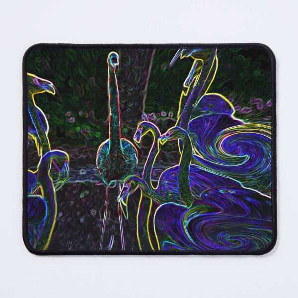 Item preview, Neon Flamingos designed and sold by Wayne King.
