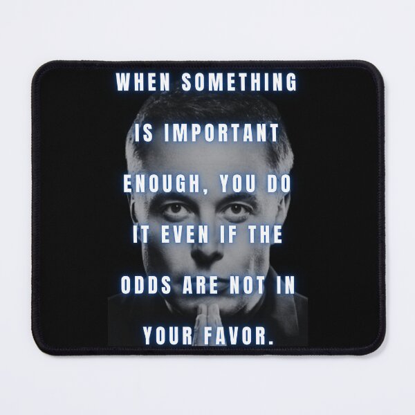 Item preview, Elon Musk Blue Quote designed and sold by Fan Art Station .