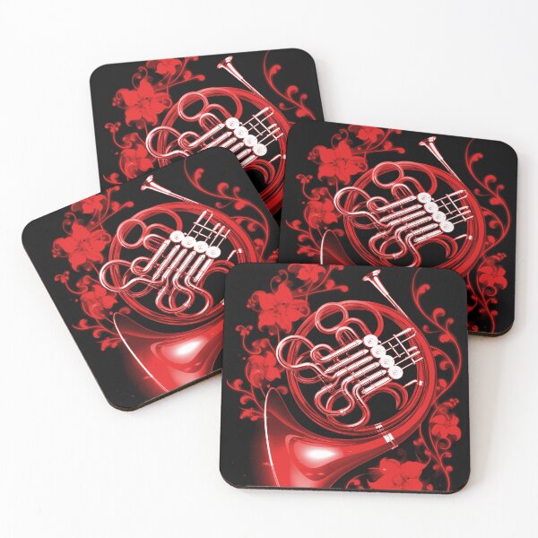 Item preview, Red French Horn Fantasy designed and sold by Exodoi.