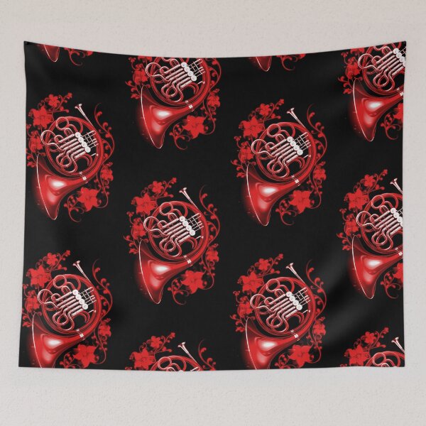 Item preview, Red French Horn Fantasy designed and sold by Exodoi.