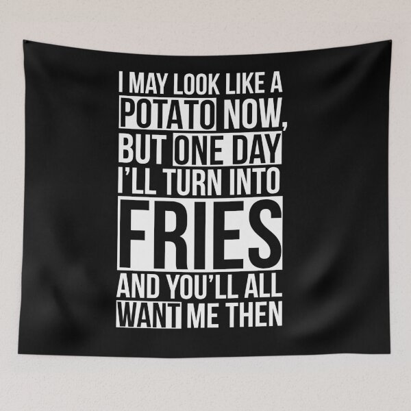 Item preview, I May Look like a Potato Now Funny Quote designed and sold by AdiApparel.