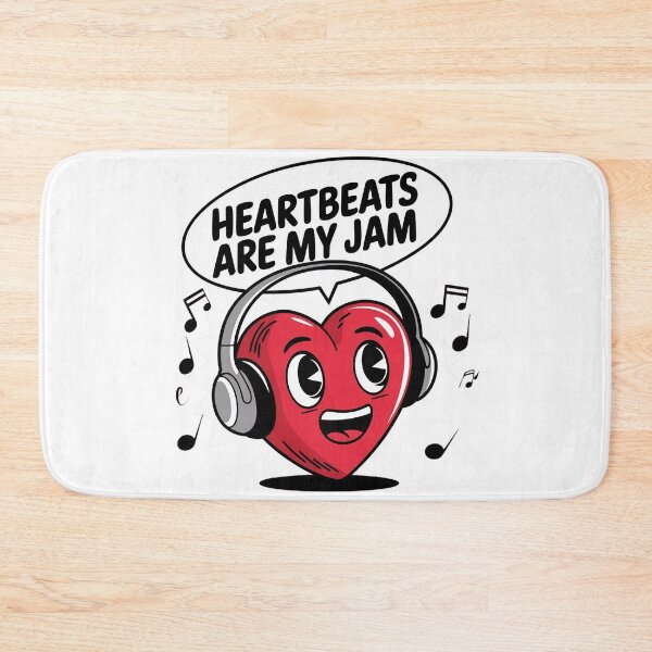Item preview, Heartbeats Are My Jam designed and sold by Situstshirts.