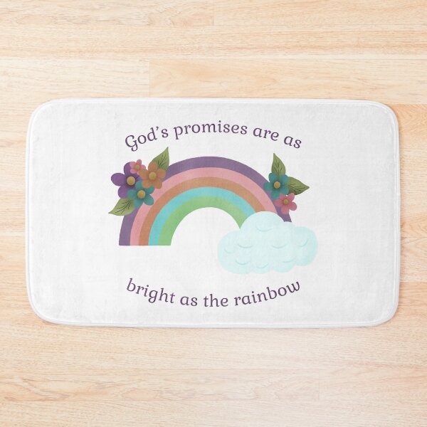 Item preview, Pastel Rainbow God's promises designed and sold by Lavender Mint Graphics.