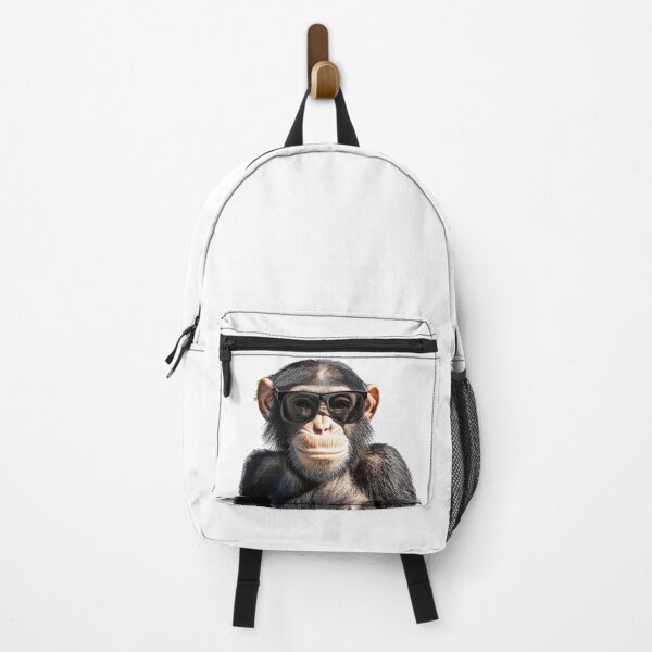 Item preview, Funny cool Chimpanzee wearing sunglasses designed and sold by LazyOwlStore.