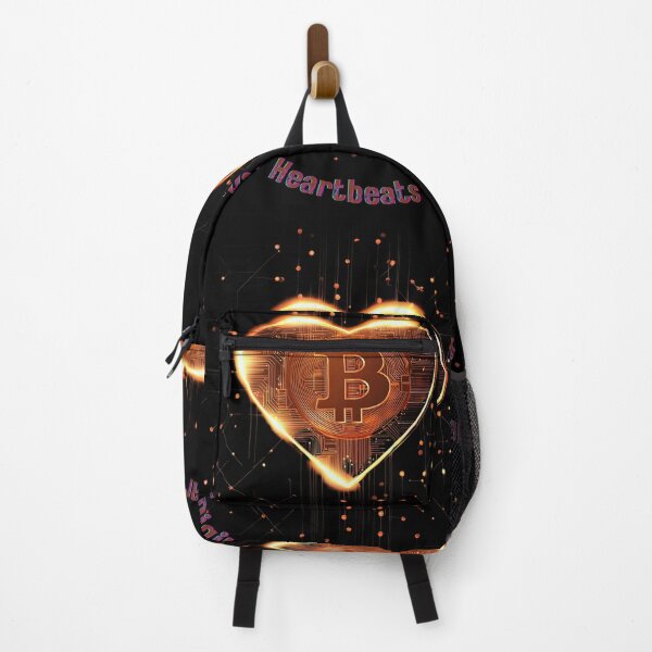 Item preview, Valentine's Day Digital Heartbeats Together Bitcoin designed and sold by BitCryX.
