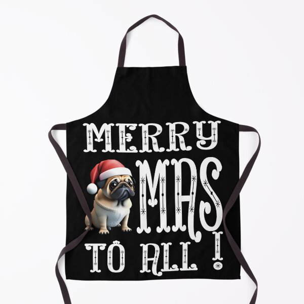Item preview, Merry Pugmas to all - Funny Christmas Pug designed and sold by p-coq.