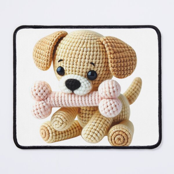 Item preview, LOVE ANIMAL ,DOG, FRIEND,Cute Crochet Dog designed and sold by EpicBuy.