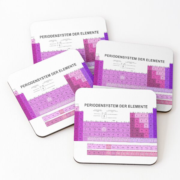 Item preview, Periodic Table Pink designed and sold by BioSBoutique.