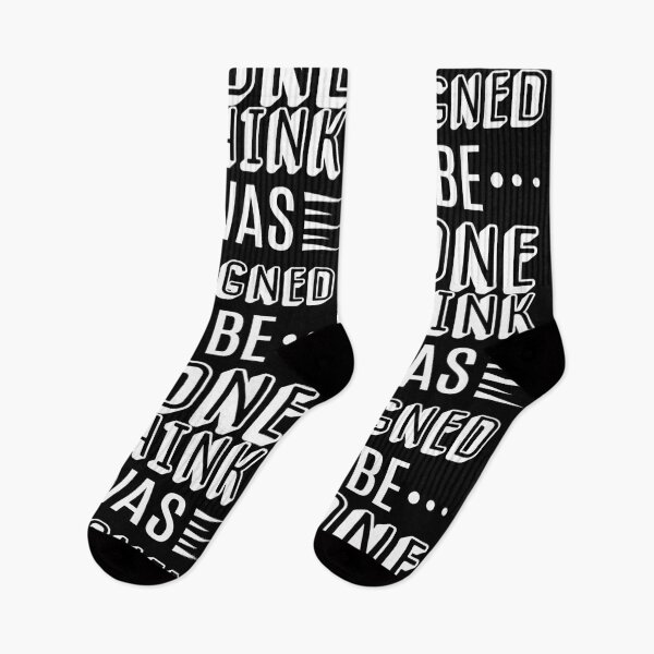Item preview, I Think I Was Designed To Be Alone designed and sold by AdiApparel.