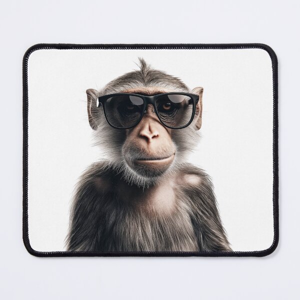 Item preview, Funny cool Baboon wearing sunglasses designed and sold by LazyOwlStore.