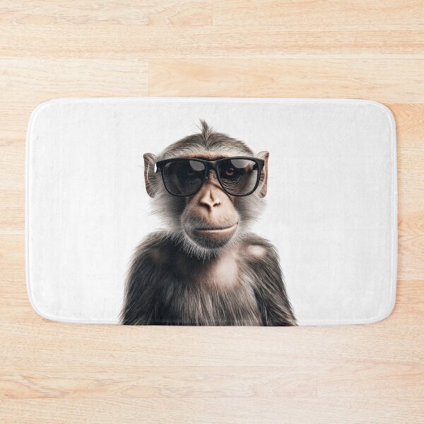 Item preview, Funny cool Baboon wearing sunglasses designed and sold by LazyOwlStore.