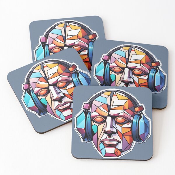 Item preview, Stained Glass DJ designed and sold by HauntedOpera.