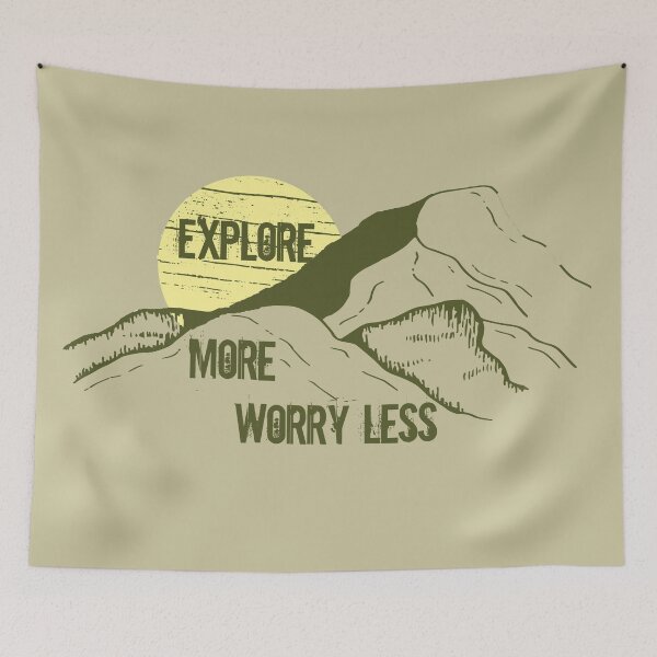 Item preview, Minimalist view green mountain sunset minimalistic landscape designed and sold by Alexaltay.